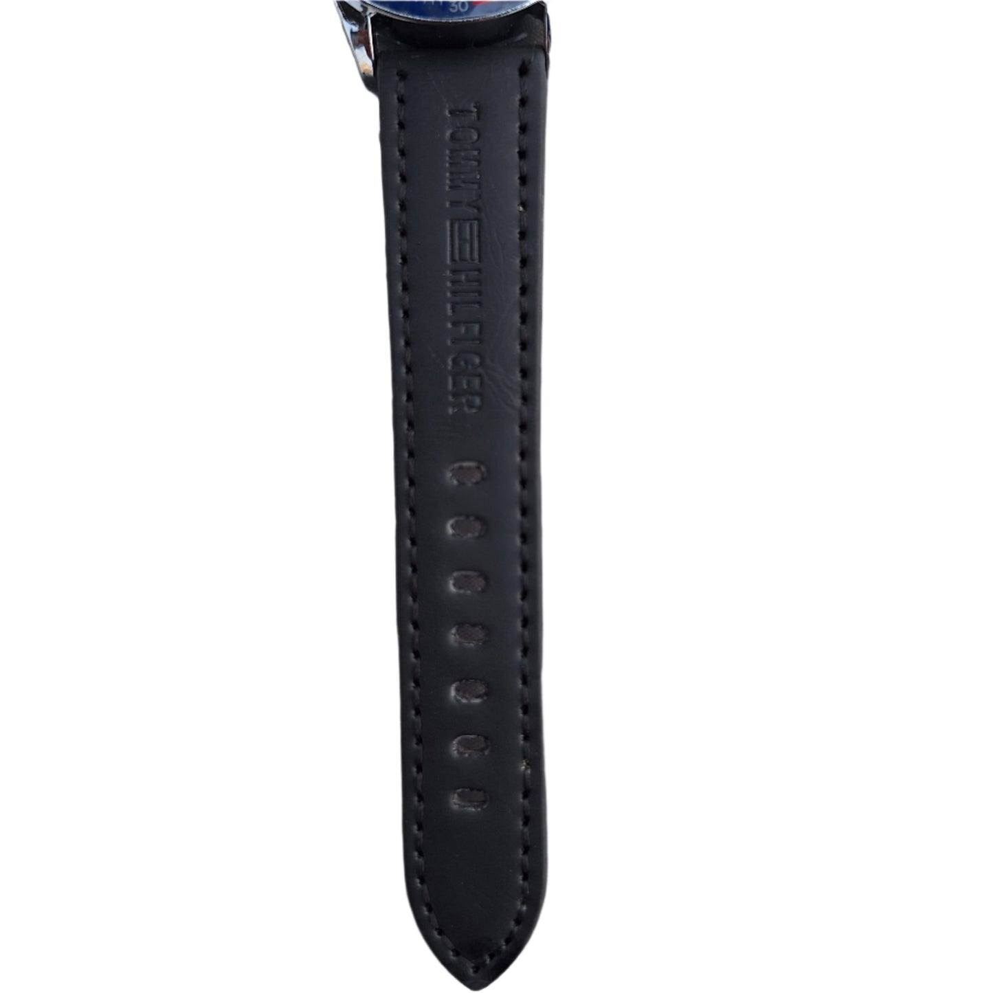 Tommy Hilfiger Men's Watch – Red & Blue Bezel (working date feature)