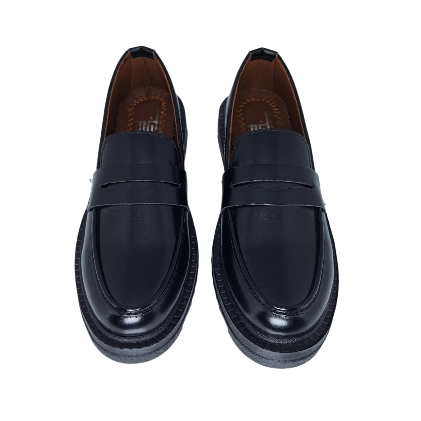 Chunky Penny Loafers - BLK