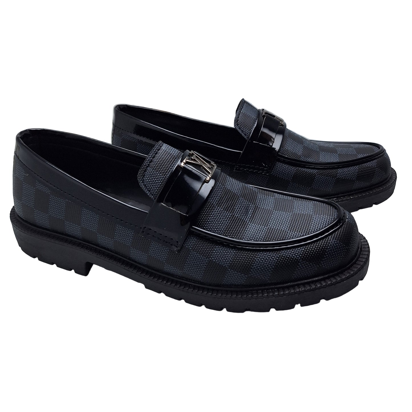 CheckMate Loafers - BLK