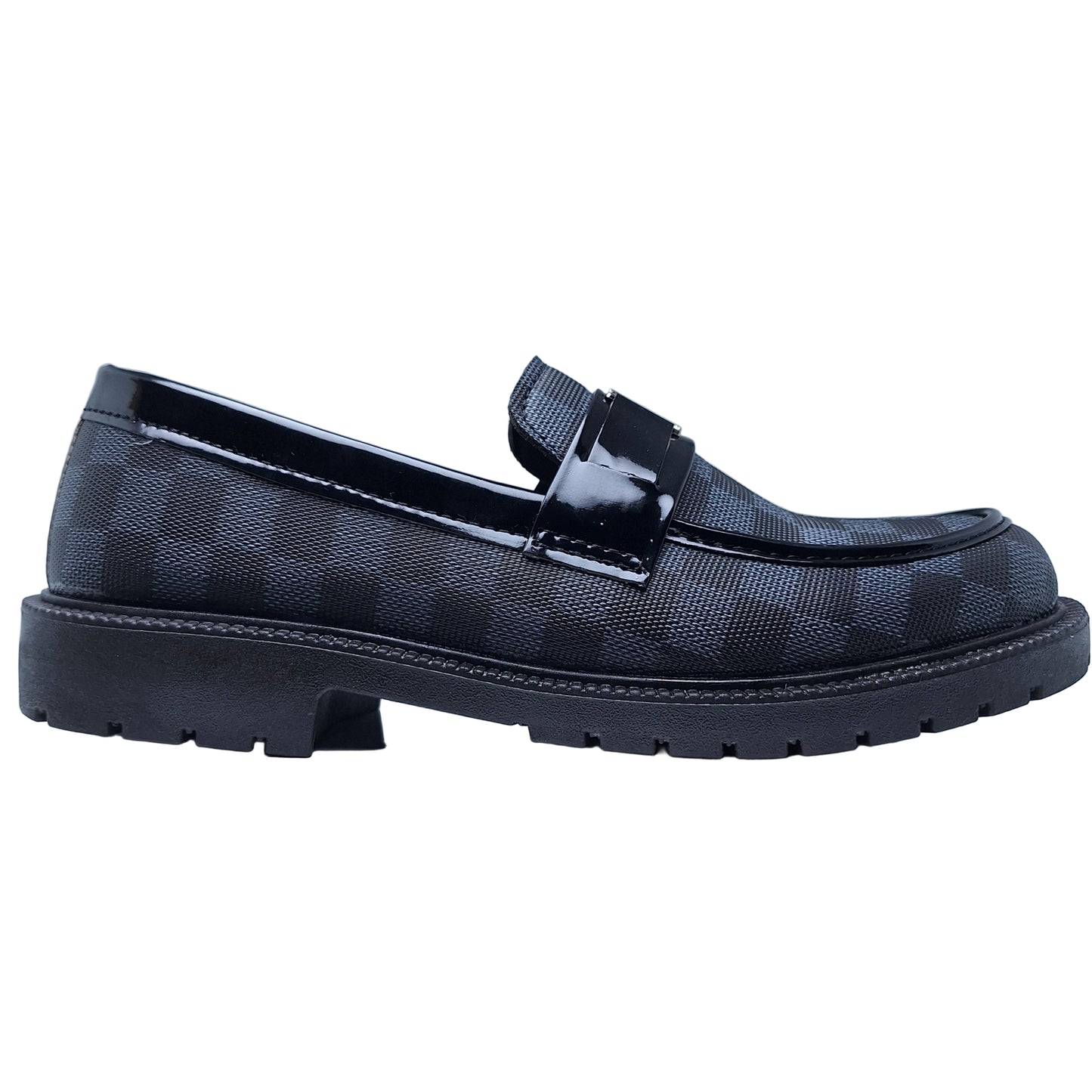 CheckMate Loafers - BLK