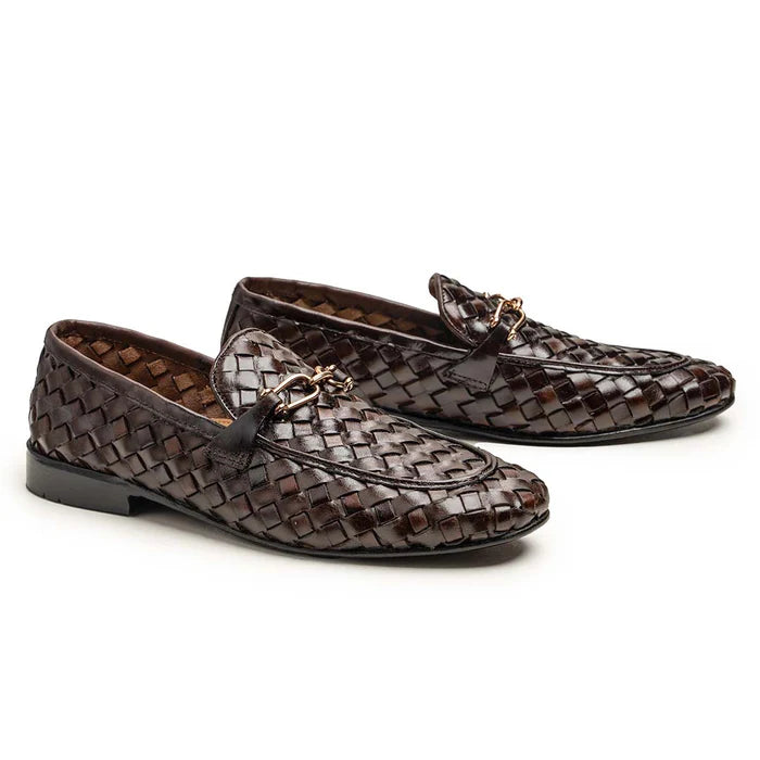 Premium Knitted Loafers - D.BRN