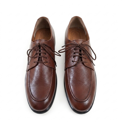 Leather Derby Shoes - BRN