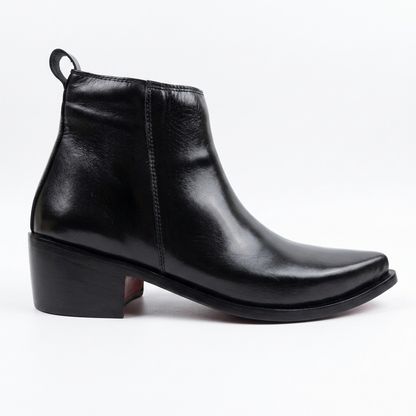 Cowboy Pointed Leather Boots