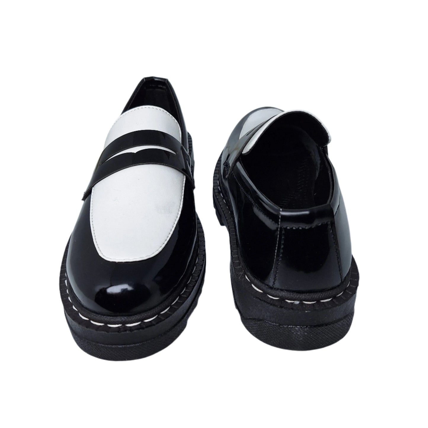 Monarch Dual-Tone Loafers - Patent