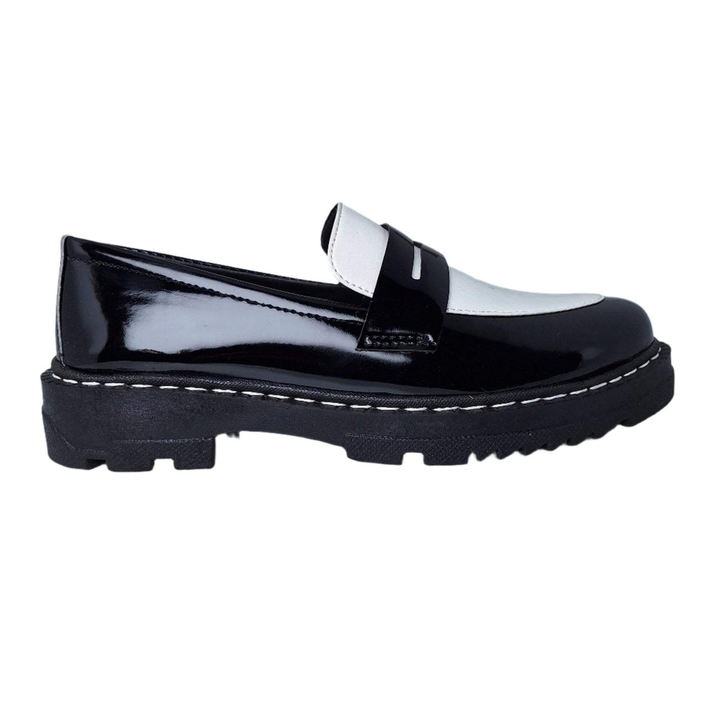 Monarch Dual-Tone Loafers - Patent
