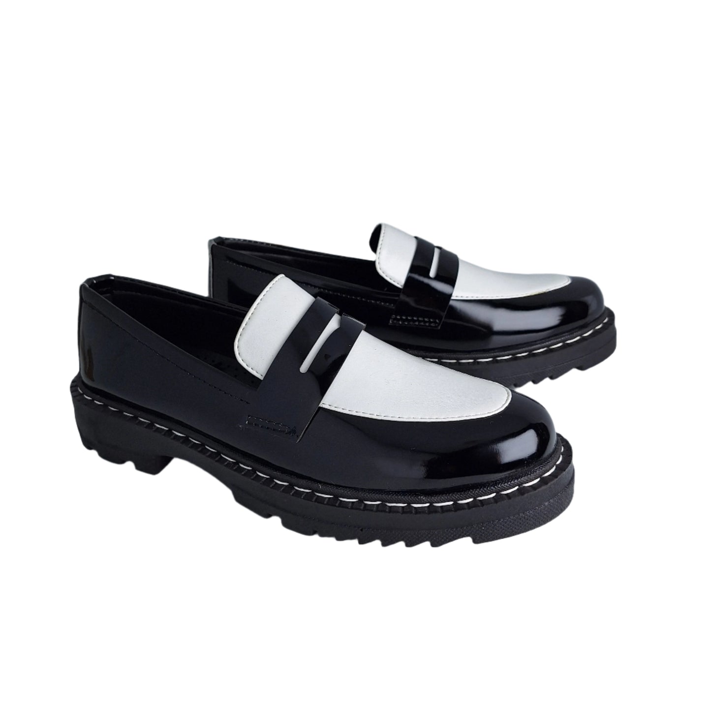 Monarch Dual-Tone Loafers - Patent
