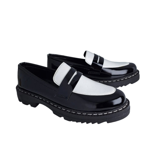 Monarch Dual-Tone Loafers - Patent