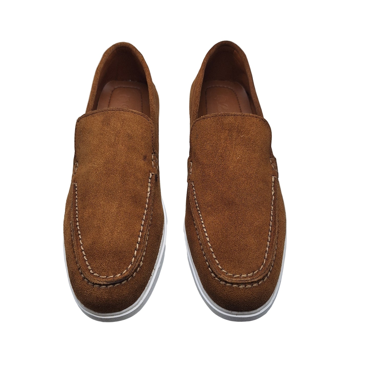 Premium Old Money Suede Loafers - Tan