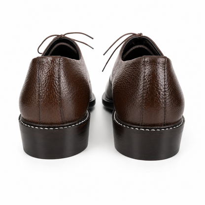 Executive Leather Oxfords Goodyear Welted - BRN