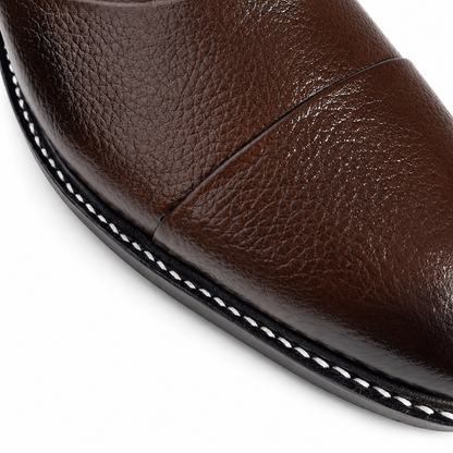 Executive Leather Oxfords Goodyear Welted - BRN