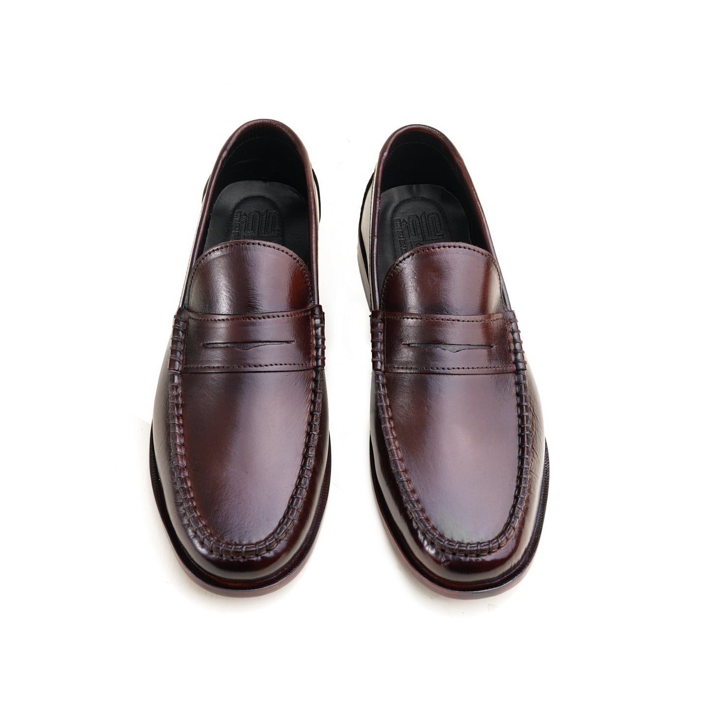 Leather Classic Penny Loafers - BRN