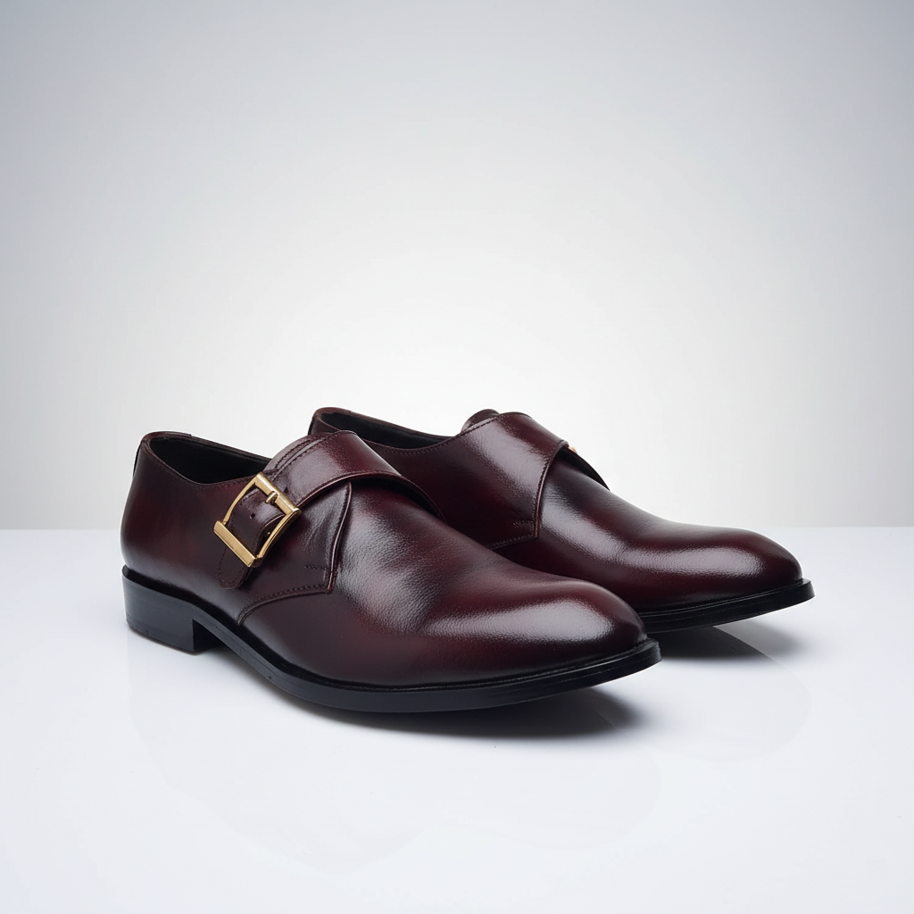 Single Monk - Bergundy