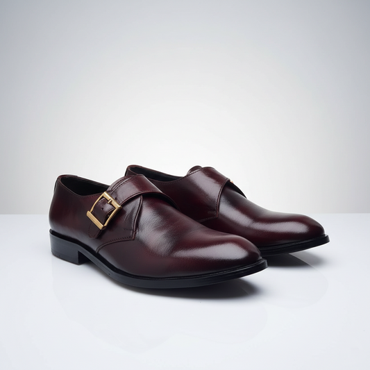 Single Monk - Bergundy