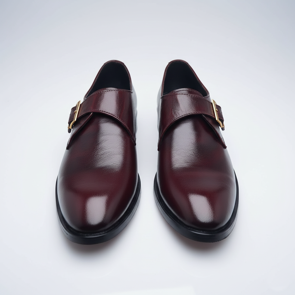 Single Monk - Bergundy